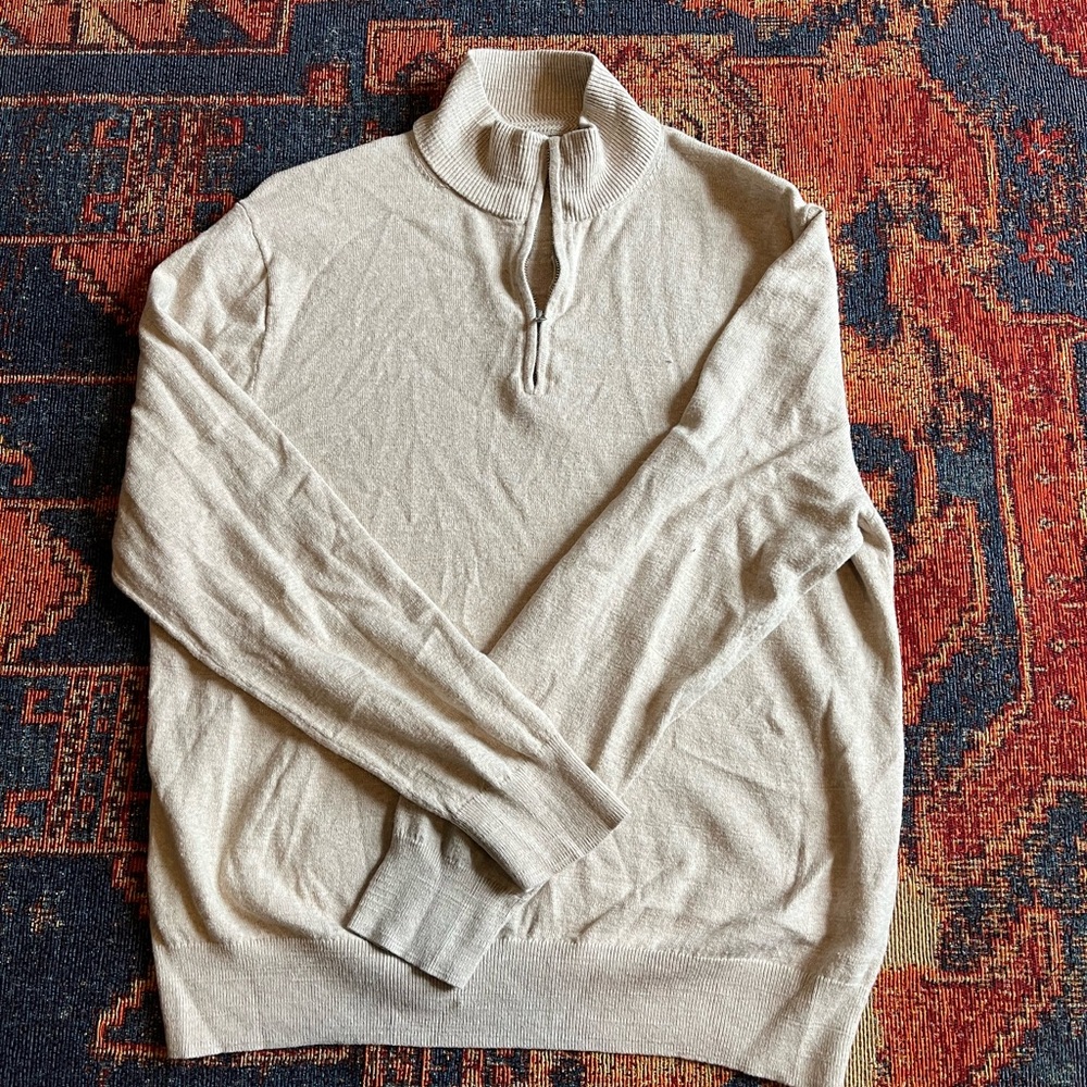 J. Crew Quarter Zip Sweater